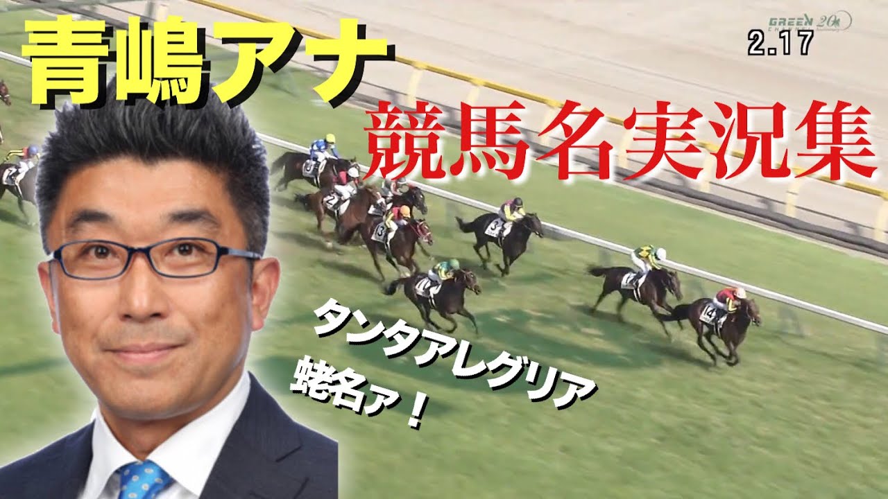 青嶋アナの競馬名実況集！名言、名実況、タンタアレグリア蛯名ァ！ | 投資の基礎知識や攻略術動画まとめ